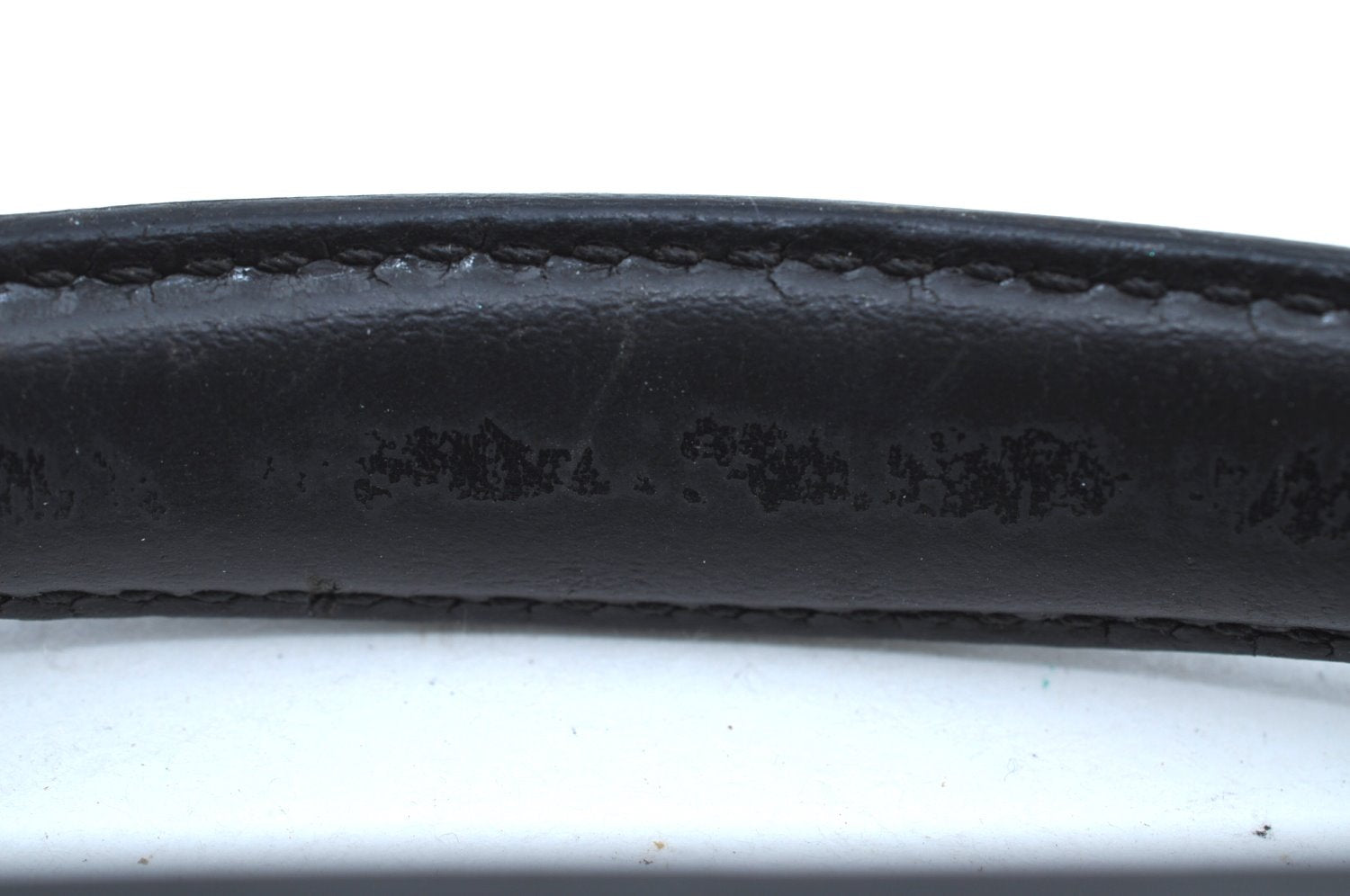 Auth Louis Vuitton Epi Porte Documents Bandouliere Briefcase M54462 Black K5875