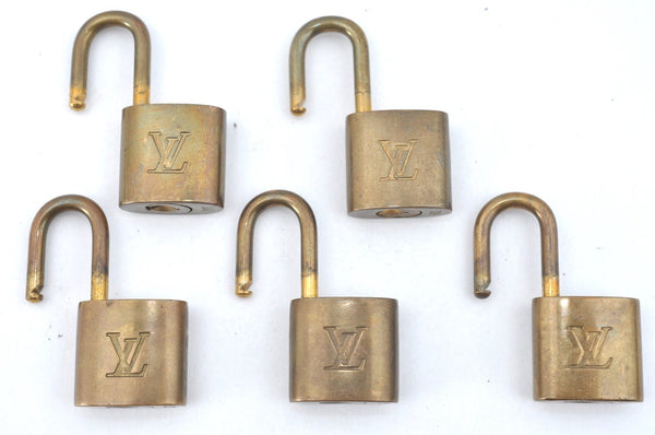 Authentic Louis Vuitton Padlock Gold 10Set LV K5882