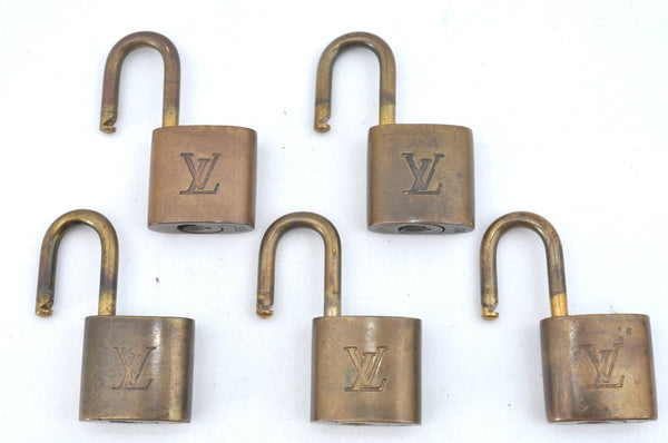 Authentic Louis Vuitton Padlock Gold 10Set LV K5883