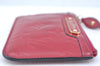 Authentic Louis Vuitton Vernis Pochette Cles NM Coin Purse Case M91669 Red K5885