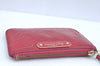 Authentic Louis Vuitton Vernis Pochette Cles NM Coin Purse Case M91669 Red K5885