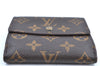 Authentic Louis Vuitton Monogram M61652 Porte Monnaie Billet Carte Credit K5886