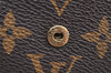 Authentic Louis Vuitton Monogram M61652 Porte Monnaie Billet Carte Credit K5886