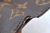 Authentic Louis Vuitton Monogram M61652 Porte Monnaie Billet Carte Credit K5886