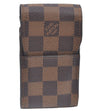 Authentic Louis Vuitton Damier Etui Cigarette Case N63024 LV K5889