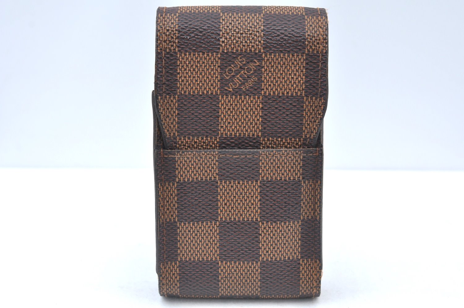 Authentic Louis Vuitton Damier Etui Cigarette Case N63024 LV K5889