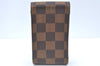 Authentic Louis Vuitton Damier Etui Cigarette Case N63024 LV K5889