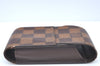 Authentic Louis Vuitton Damier Etui Cigarette Case N63024 LV K5889