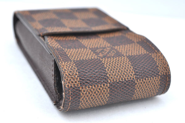 Authentic Louis Vuitton Damier Etui Cigarette Case N63024 LV K5889