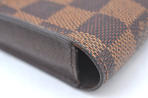 Authentic Louis Vuitton Damier Etui Cigarette Case N63024 LV K5889