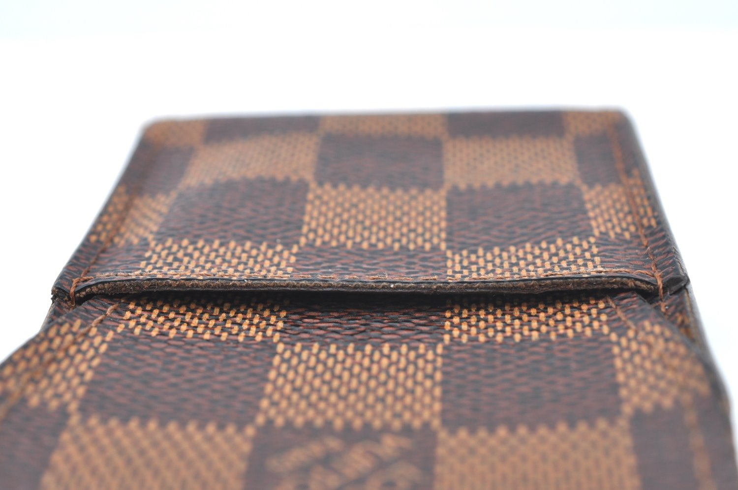 Authentic Louis Vuitton Damier Etui Cigarette Case N63024 LV K5889
