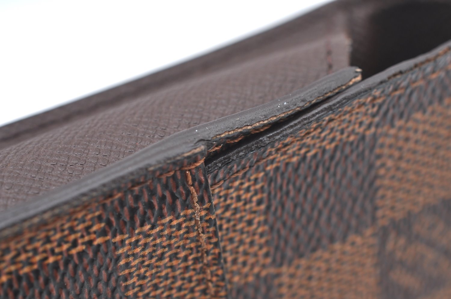 Authentic Louis Vuitton Damier Etui Cigarette Case N63024 LV K5889