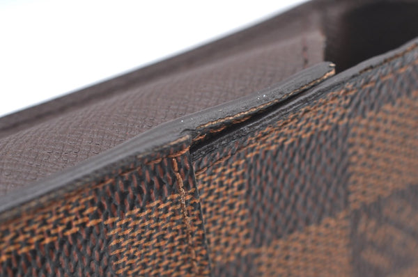 Authentic Louis Vuitton Damier Etui Cigarette Case N63024 LV K5889