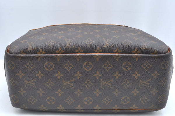 Authentic Louis Vuitton Monogram Deauville Hand Bag M47270 LV Junk K5891