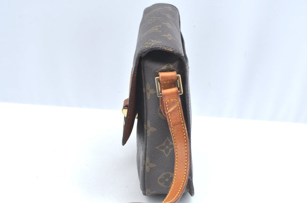 Auth Louis Vuitton Monogram Saint Cloud MM M51243 Shoulder Cross Bag Junk K5894