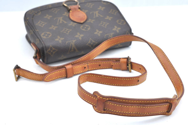 Auth Louis Vuitton Monogram Saint Cloud MM M51243 Shoulder Cross Bag Junk K5894