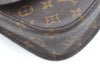 Auth Louis Vuitton Monogram Saint Cloud MM M51243 Shoulder Cross Bag Junk K5894