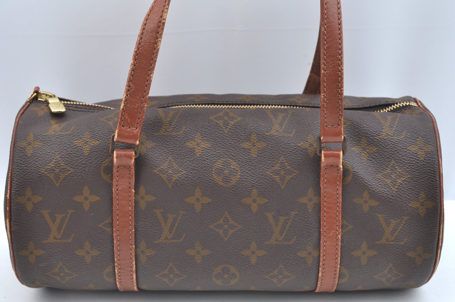 Authentic Louis Vuitton Monogram Papillon 30 Hand Bag Old Model LV K5895