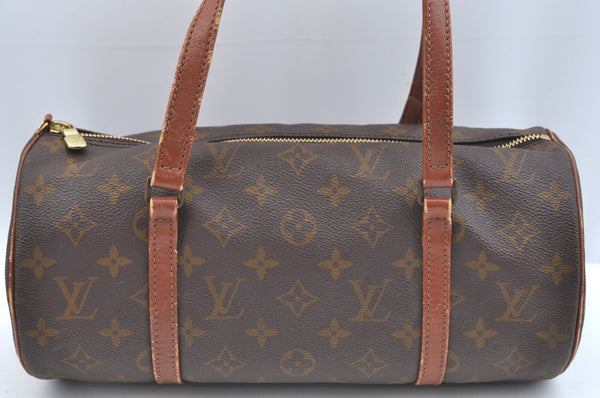 Authentic Louis Vuitton Monogram Papillon 30 Hand Bag Old Model LV K5895