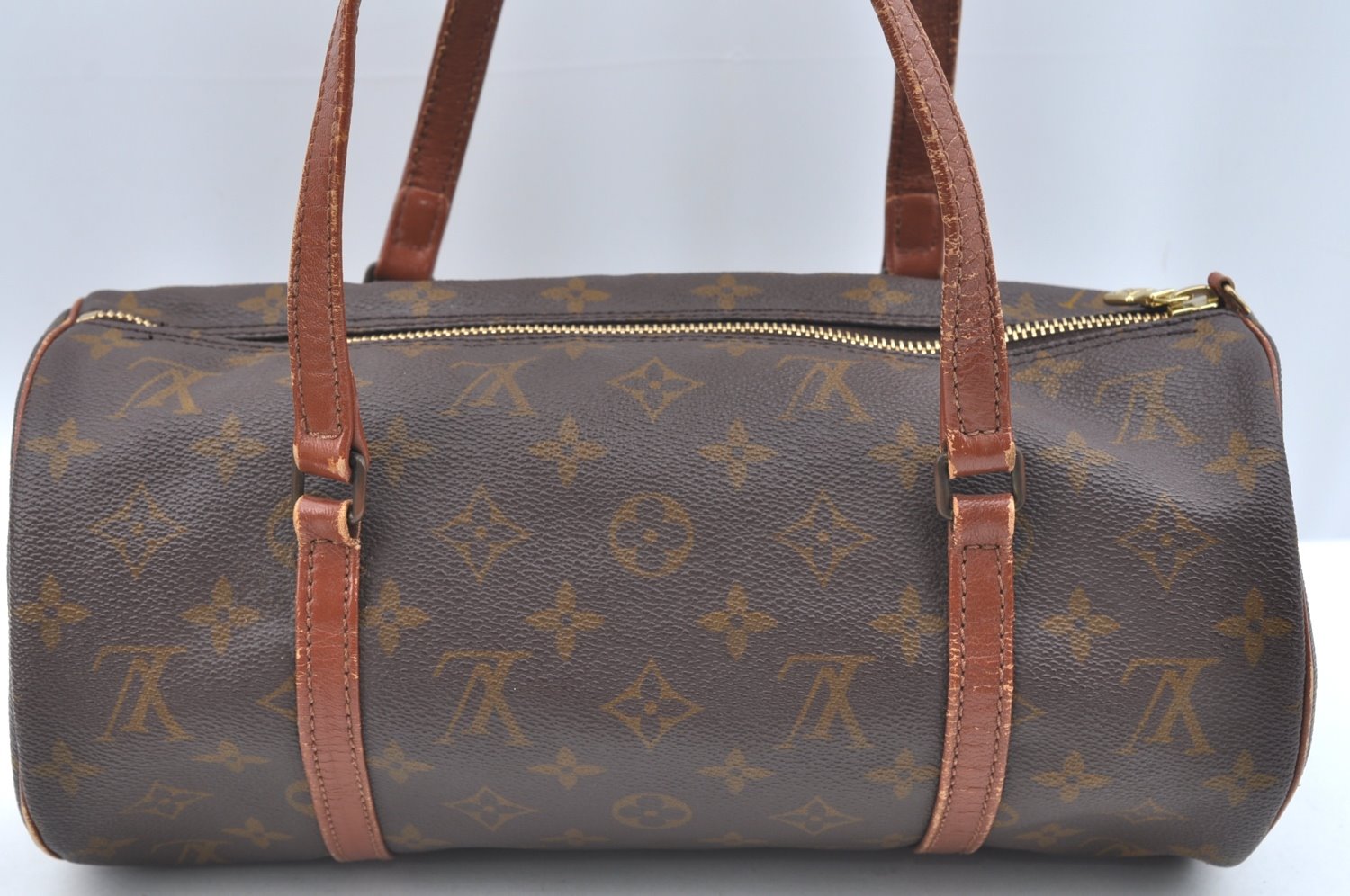Authentic Louis Vuitton Monogram Papillon 30 Hand Bag Old Model LV K5895