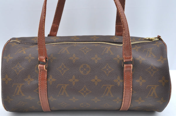 Authentic Louis Vuitton Monogram Papillon 30 Hand Bag Old Model LV K5895
