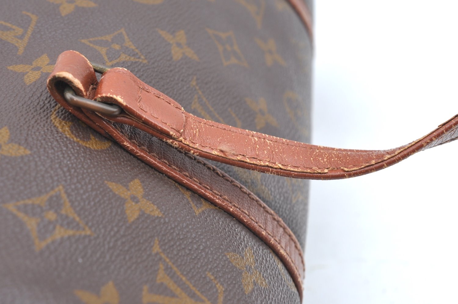 Authentic Louis Vuitton Monogram Papillon 30 Hand Bag Old Model LV K5895