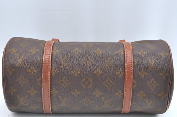 Authentic Louis Vuitton Monogram Papillon 30 Hand Bag Old Model LV K5895