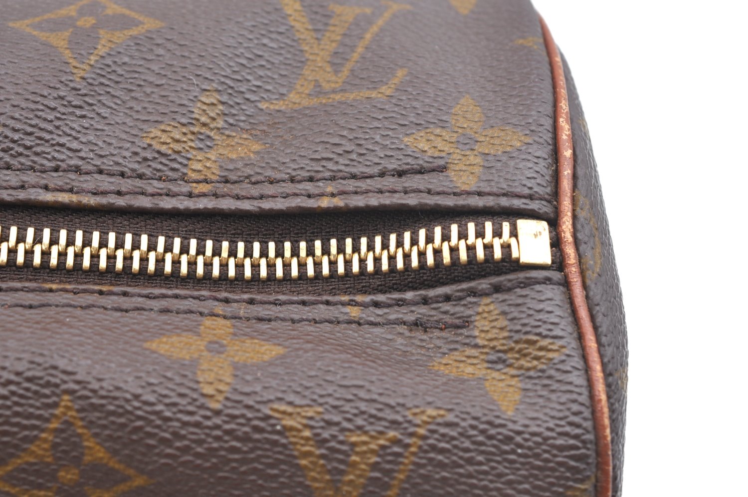 Authentic Louis Vuitton Monogram Papillon 30 Hand Bag Old Model LV K5895