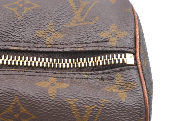 Authentic Louis Vuitton Monogram Papillon 30 Hand Bag Old Model LV K5895