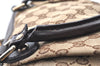 Authentic GUCCI Sukey 2Way Shoulder Tote Bag GG Canvas Leather Brown K5900