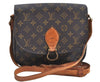 Authentic Louis Vuitton Monogram Saint Cloud GM M51242 Shoulder Cross Bag K5901
