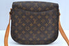Authentic Louis Vuitton Monogram Saint Cloud GM M51242 Shoulder Cross Bag K5901