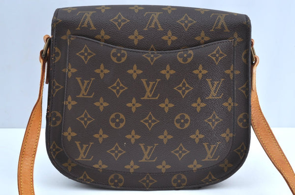 Authentic Louis Vuitton Monogram Saint Cloud GM M51242 Shoulder Cross Bag K5901