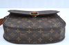 Authentic Louis Vuitton Monogram Saint Cloud GM M51242 Shoulder Cross Bag K5901