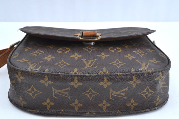 Authentic Louis Vuitton Monogram Saint Cloud GM M51242 Shoulder Cross Bag K5901
