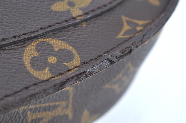 Authentic Louis Vuitton Monogram Saint Cloud GM M51242 Shoulder Cross Bag K5901