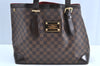 Authentic Louis Vuitton Damier Hampstead MM Shoulder Tote Bag N51204 LV K5903