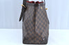 Authentic Louis Vuitton Damier Hampstead MM Shoulder Tote Bag N51204 LV K5903