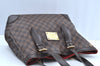 Authentic Louis Vuitton Damier Hampstead MM Shoulder Tote Bag N51204 LV K5903
