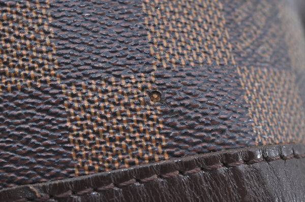 Authentic Louis Vuitton Damier Hampstead MM Shoulder Tote Bag N51204 LV K5903