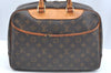 Authentic Louis Vuitton Monogram Deauville Hand Bag M47270 LV K5918