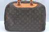 Authentic Louis Vuitton Monogram Deauville Hand Bag M47270 LV K5918