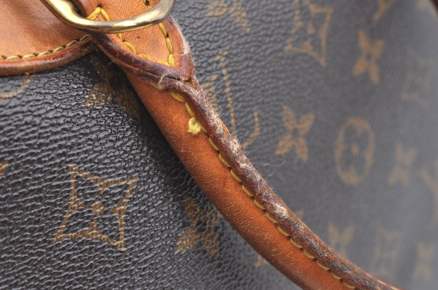 Authentic Louis Vuitton Monogram Deauville Hand Bag M47270 LV K5918