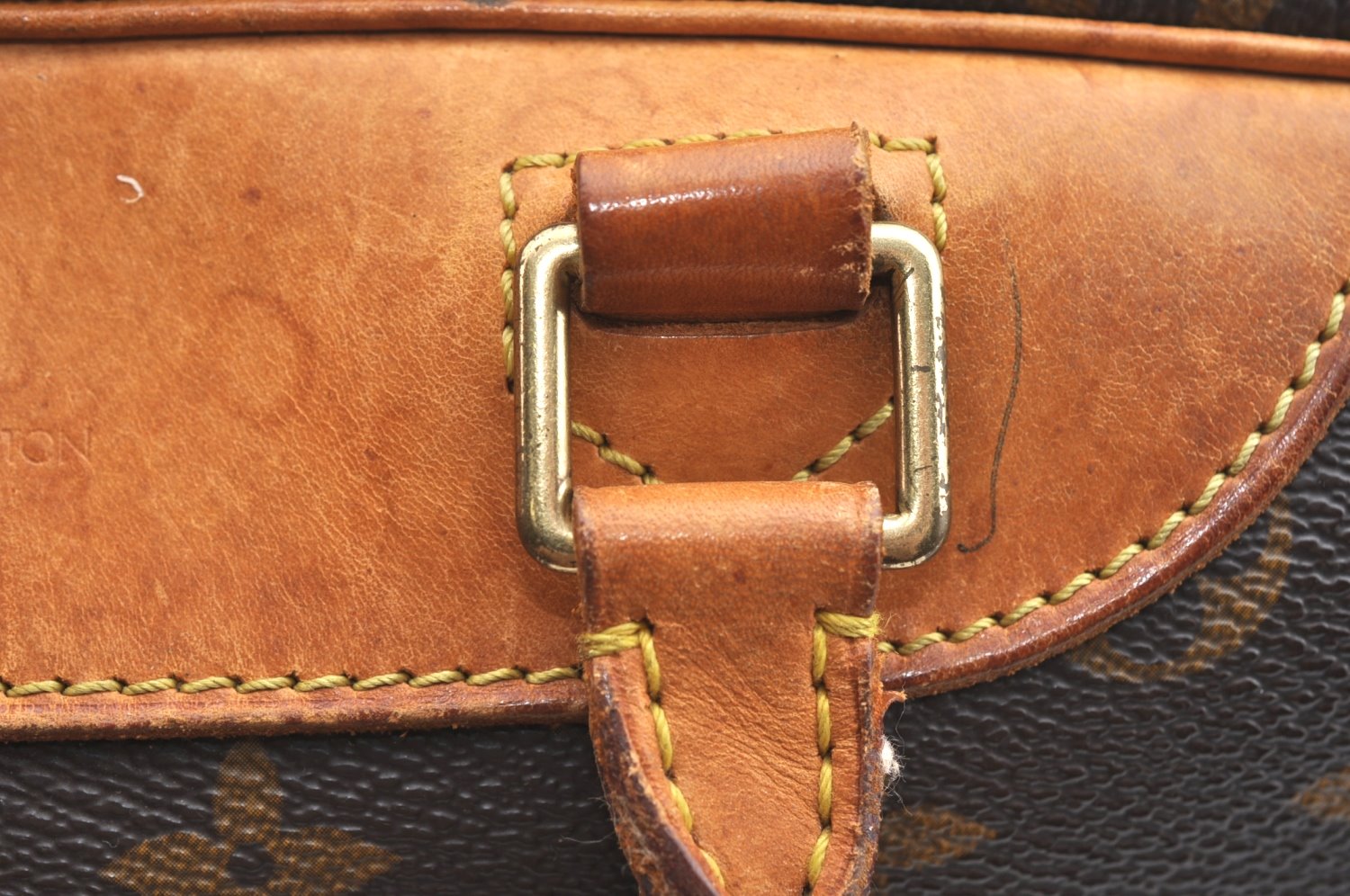 Authentic Louis Vuitton Monogram Deauville Hand Bag M47270 LV K5918