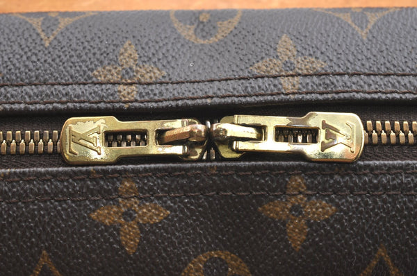 Authentic Louis Vuitton Monogram Deauville Hand Bag M47270 LV K5918