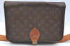 Auth Louis Vuitton Monogram Cartouchiere GM Shoulder Bag Old Model Junk K5933