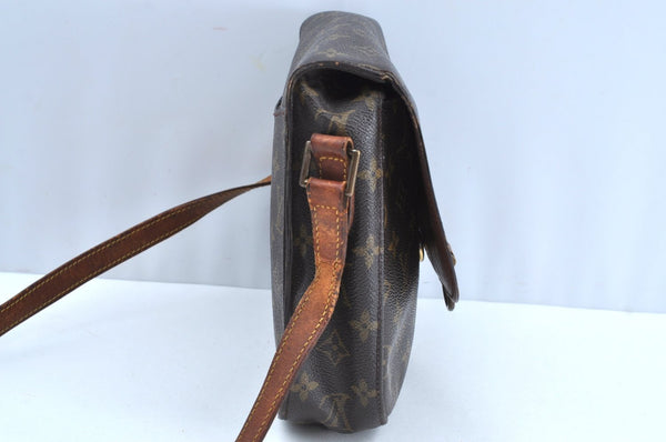 Authentic Louis Vuitton Monogram Saint Cloud GM M51242 Shoulder Cross Bag K5935