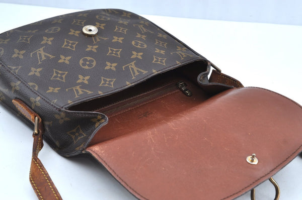 Authentic Louis Vuitton Monogram Saint Cloud GM M51242 Shoulder Cross Bag K5935