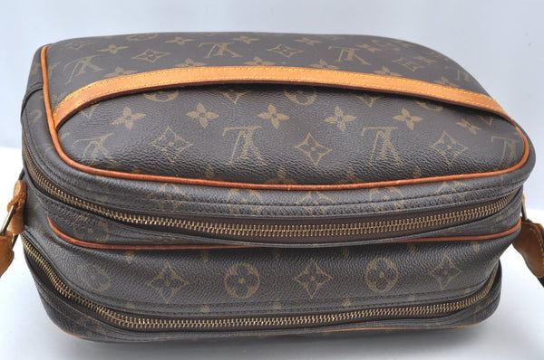 Auth Louis Vuitton Monogram Reporter PM Shoulder Cross Bag M45254 LV Junk K5940