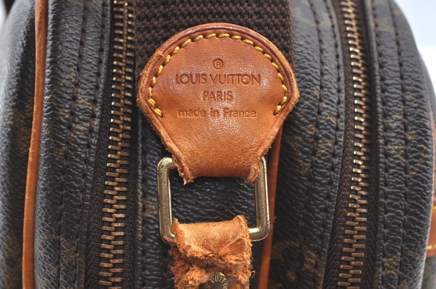 Auth Louis Vuitton Monogram Reporter PM Shoulder Cross Bag M45254 LV Junk K5940